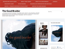 Tablet Screenshot of goodbraider.com